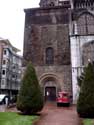 Collegiale Sint-Jacobuskerk LIEGE 1 in LUIK / BELGI: Romaanse westbouw