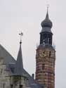 Vroegere stadhuis HERENTALS / BELGI: Detail toren