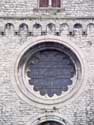 Sint-Jacobskerk GENT / BELGIË: Detail van de westgevel