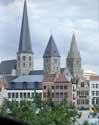 Sint-Jacobskerk GENT / BELGI: Foto vanuit 'Ons Huis'