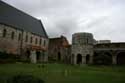 Ruins of the Saint Bavon's abbeye GHENT / BELGIUM: 