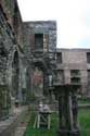 Ruins of the Saint Bavon's abbeye GHENT / BELGIUM: 