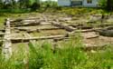 ter Duinenabdijruïne KOKSIJDE foto: De opgegraven ruïnes van deze grootse Cisterciënzerabdij.