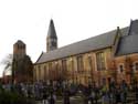 Old Saint-Leonard and Saint Peter's church (in Dudzele) ZEEBRUGGE in BRUGGE / BELGIUM: 