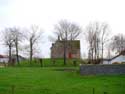 Farm on a mound in Dudzele ZEEBRUGGE in BRUGGE / BELGIUM: 