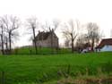 Farm on a mound in Dudzele ZEEBRUGGE in BRUGGE / BELGIUM: 