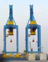 Container cranes ZEEBRUGGE / BRUGGE picture: 