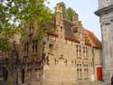 Gable du 17ime sicle BRUGES / BELGIQUE: 