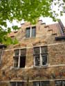 Gable du 17ime sicle BRUGES / BELGIQUE: 