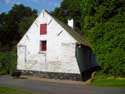 Kleine hoeve met zwaluwstaarten in Tillegem park SINT-ANDRIES in BRUGGE / BELGI: 