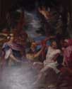 Sint-Bartholomeuskerk GERAARDSBERGEN / BELGIË: Het schilderij  'Marteldood van Sint Bartholomeus'  wordt aan Gaspard De Craeyer toegeschreven