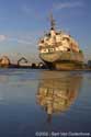 Boat on the beach BLANKENBERGE picture: 