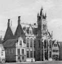 Oud stadhuis DIKSMUIDE foto: Stadhuis van Diksmuide voor de eerste wereldoorlog