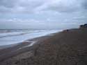 Sea in the evening. KNOKKE in KNOKKE-HEIST / BELGIUM: 