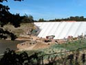 Empty lake during works BUTGENBACH / BELGIUM: 