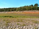 Barrage pendant les traveaux BUTGENBACH / BELGIQUE: 