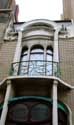 Art-Nouveau huis OOSTENDE / BELGIË: 
