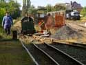 Spoorwegmuseum MALDEGEM / BELGI: Je kan een rit maken op smalspoor (dat werd vroeger gebruikt in de industrie)