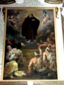 Sint-Antoniuskerk (te Borsbeke) BORSBEKE in HERZELE / BELGIË: De aanroeping van Sint Antonius door Gaspard de Craeyer