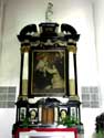 Heilige Gerulphuskerk (te Drongen) DRONGEN in GENT / BELGIË: 'Sint-Norbertus ontvangt het ordeshabijt van Onze-Lieve-Vrouw' door Antoon van den Heuvel uit de 17e eeuw