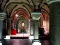 Sint-Hermeskerk en crypte RONSE / BELGI: 