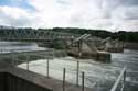 Ecluse et escalier à poisson sur la Meuse NAMUR / HASTIERE photo: 