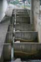 Ecluse et escalier à poisson sur la Meuse NAMUR / HASTIERE photo: 