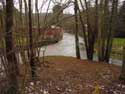 Samenvloeiing Eau Blanche - Eau Noire wat de Viroin geeft NISMES in VIROINVAL / BELGIUM: 