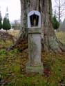 Linden tree with chapel DAILLY in COUVIN / BELGIUM: 