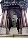 Horseman's statue of Emperor Charles LIEGE 1 in LIEGE / BELGIUM: 