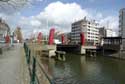 Visserij en Benedenschelde (zicht van op de Van Eyckbruggen) GENT / BELGI: 