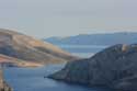 Mur sur Prvic depuis Baka Prvic le (otok)  Baka / CROATIE: 