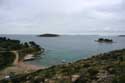 Vue de Grebatica Sibenik / CROATIE: 