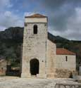 Saint-Lucia's church with Baka stone (in (te Draga Bacanska) Baka / CROATIA: 