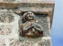 Saint-Lucia's church with Baka stone (in (te Draga Bacanska) Baka / CROATIA: 