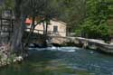 Krka gebouwen (vroegere watermolen) Skradin / KROATI: 