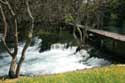Krka watervallen Skradin / KROATI: 