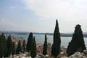 View on sea from Saint-Michael's castle Sibenik / CROATIA: 