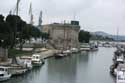 Kamerlengo castle and Saint Marcus (San Marco) Tower  Trogir in TROGIR / CROATIA: 