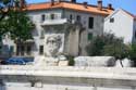 Overblijfselen Romeinse tempel Zadar in ZADAR / KROATI: 