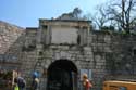 Ingang Fort Zadar in ZADAR / KROATI: 