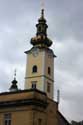 Saint Francs' church Zagreb in ZAGREB / CROATIA: 