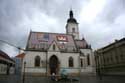 glise Saint Marc Zagreb  ZAGREB / CROATIE: 