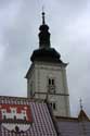 Saint Marc's church (Crkva Sv.Marka) Zagreb in ZAGREB / CROATIA: 