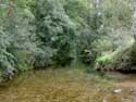 The Cou river under camping Peyrugue Daglan / FRANCE: 