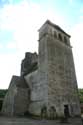 Versterkte Sint-Mauritiuskerk Prats-Du-Prigord / FRANKRIJK: 
