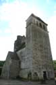 glise fortifie de Saint Maurice Prats-Du-Prigord / FRANCE: 