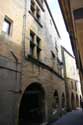 House with round and pointed arches Le Vigan / FRANCE: 