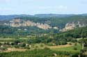 View on Dordogne valley Domme / FRANCE: 