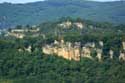 Vue sur vallai de la Dordogne  Domme / FRANCE: 